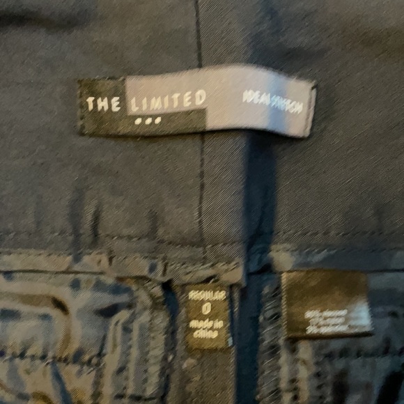 The Limited Navy pants size 0 - Picture 2 of 4